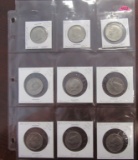 (9) Kennedy Half Coins