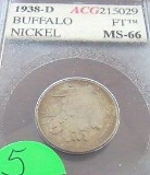 1938-D Buffalo Nickel