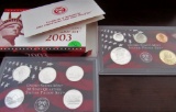 2003 US Mint Silver Proof Set