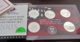 2005 US Mint Silver State Quarters Proof Set