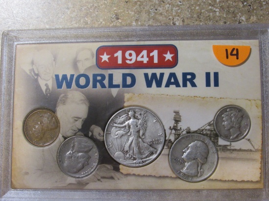 1941 World War II Mint Set