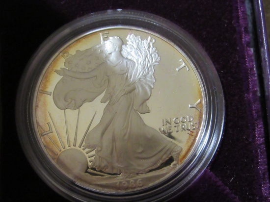 1989 Silver Eagle  Proof Dollar