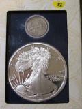 One Troy lb Proof and Mint Walking Liberty Half Dollar