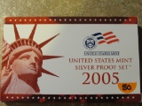 2005 United States Mint Silver Proof Set