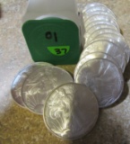 (20) 2001 Silver Dollars