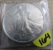 2005 1oz Fine American Eagle Silver Dollar