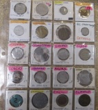 (20) Nebraska Town Tokens