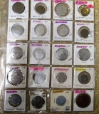 (20) Nebraska Town Tokens