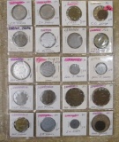 (20) Nebraska Town Tokens