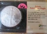 2009 Silver American Eagle One Dollar