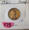 1961 Lincoln Cent Proof