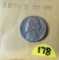 1969-D Uncirculated Nickel