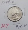 1949-D Quarter
