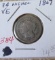 1867 3 Cent Nickel VG