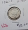 1926-S Dime