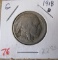 1918-D G Buffalo Nickel