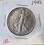 1945-P EF Walking Liberty Half Dollar
