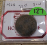 1868 2 Cent Piece