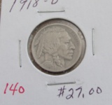 1918-D Buffalo Nickel