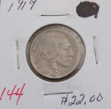 1919 Buffalo Nickel