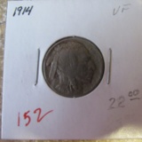 1914-P VF Buffalo Nickel