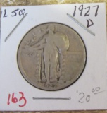 1927-D Liberty STD Quarter