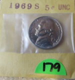1969-S Uncirculated Nickel