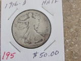 1916-D Half Dollar