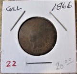 1866 Indian Head Cent