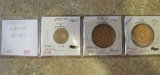 (3) Mexico Coins