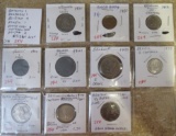 (10) Foreign Coins - 7 Different Countries