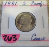 1981-S Proof Nickel