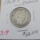 1909-S Quarter