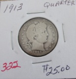 1913 Quarter