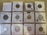 (11) Foreign Coins - 5 Different Countries