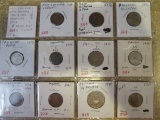 (11) Foreign Coins - 5 Different Countries