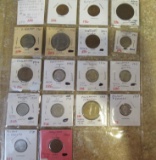 (17) Foreign Coins - 4 Different Countries