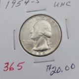 1954-S Quarter