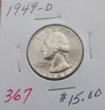 1949-D Quarter
