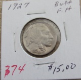 1927 Buffalo Nickel