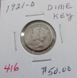 1921-D Dime