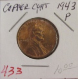 1943-P Copper Coated Cent