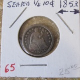 1853 Half Dime