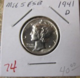 1941-D Mercury Dime MS65 FSB