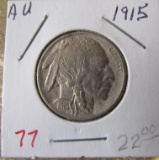 1915 AU Buffalo Nickel