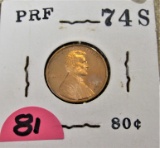 1974-S Lincoln Cent Proof