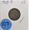 1910-S Wheat Cent