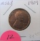 1909 Lincoln Cent MS63