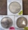 1921, 1921-D, Morgan Dollars 1922 Peace Dollar