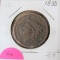 1838 Large Cent-Very Good